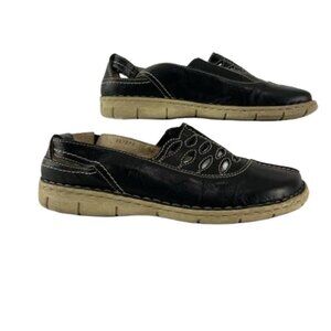 Joseph Siebel Leather Slip-On Shoes